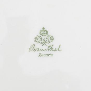 Matservis, 71 delar, porslin, Rosenthal, Tyskland.
