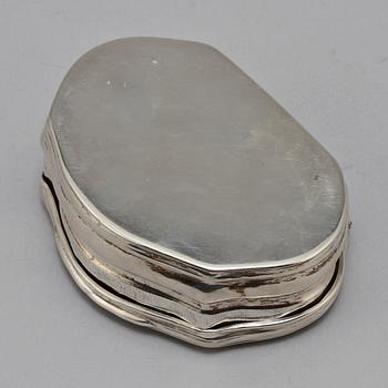 DOSA, silver, Arvid Vernström, Eksjö, 1815.
