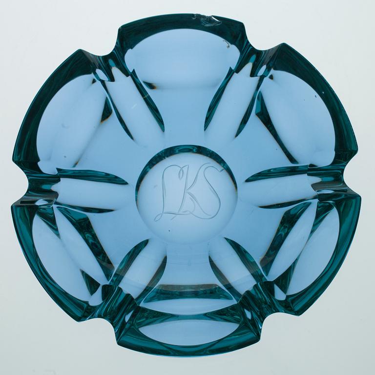 SKÅL, glas, signerad Aimo Okkolin, Riihimäen Lasi Oy.