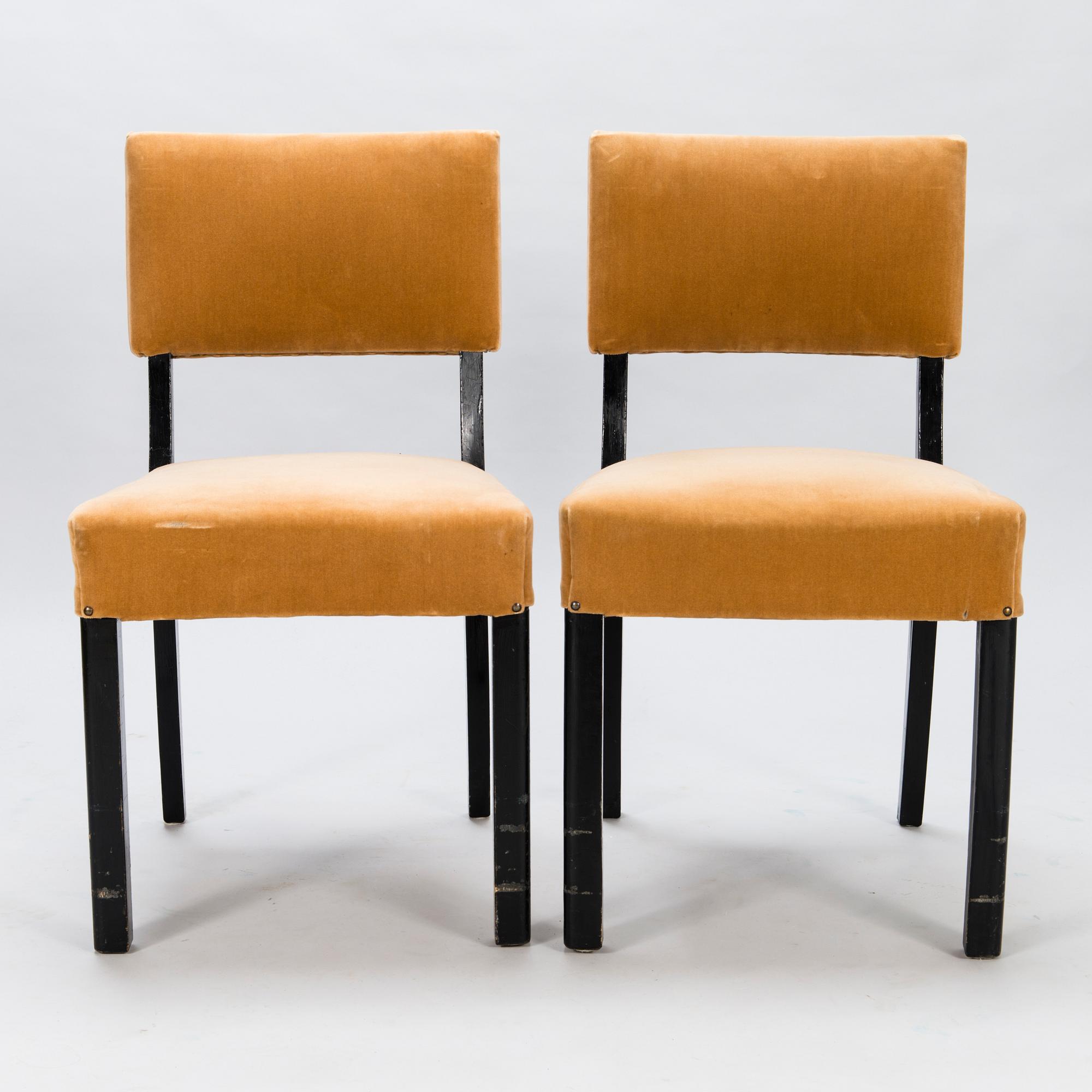 ÅKE WASASTJERNA, a 1930s 11-piece drawing room suite, 'Minister' for Asko Finland. Designed 1934.