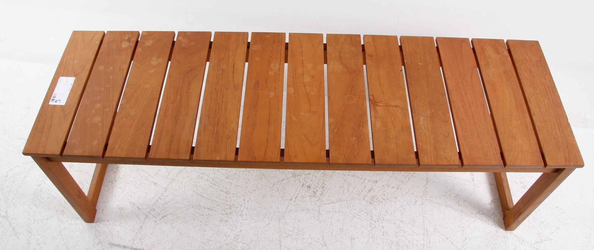 BÄNK, teak.