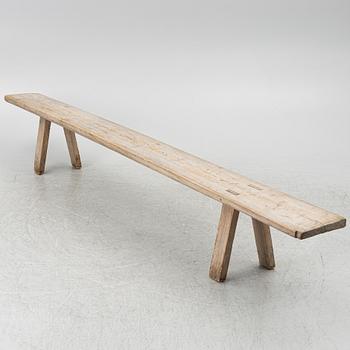 A bench, 19th Century.