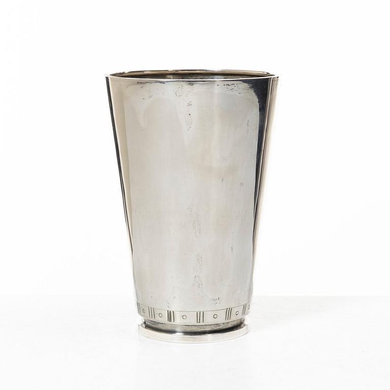 A Swedish silver beaker, mark of Sven Carlman, company CF Carlman, Stockholm 1964.
