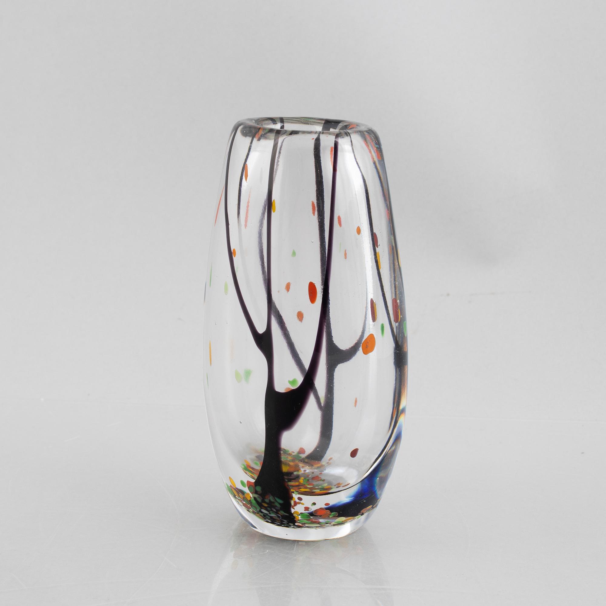 Vicke Lindstrand, a 'Höst (Autumn)' vase, Kosta, 1950's-60's.