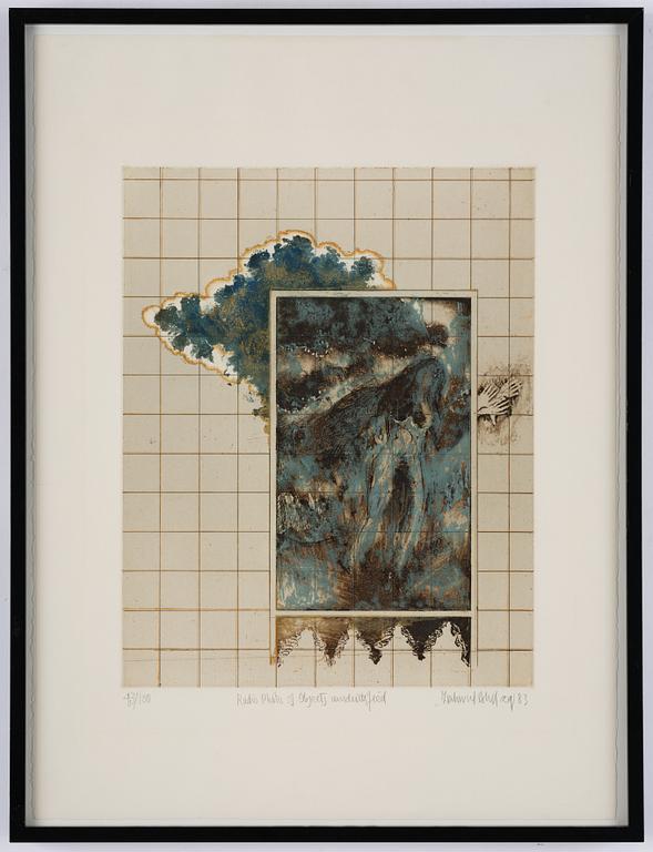 Zahoor ul Akhlaq, "Radio Photo of Objects Unidentified" from: "Hommage aux Prix Nobel" (Nobel Prize folder).