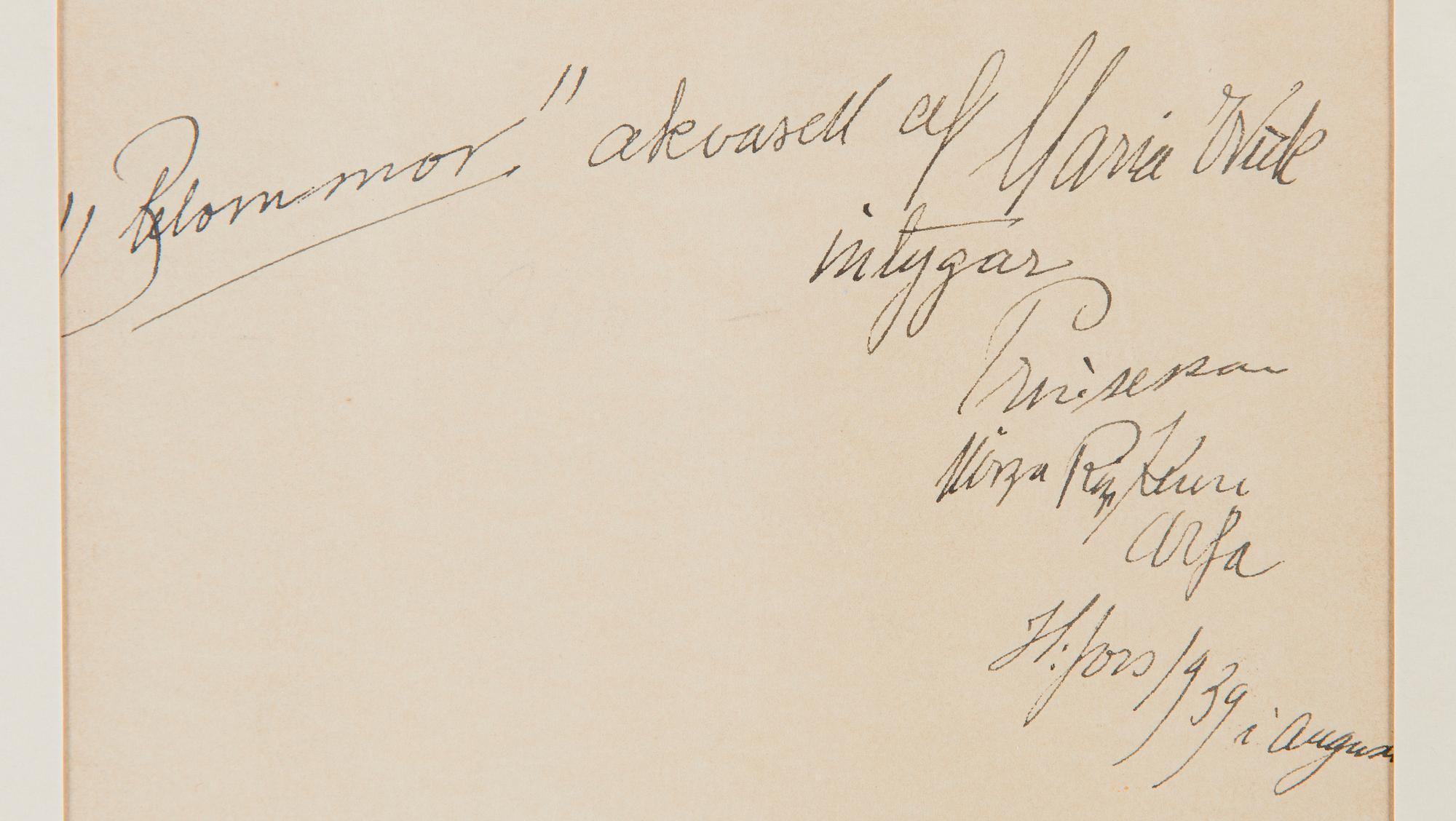 Maria Wiik, "Blommor".