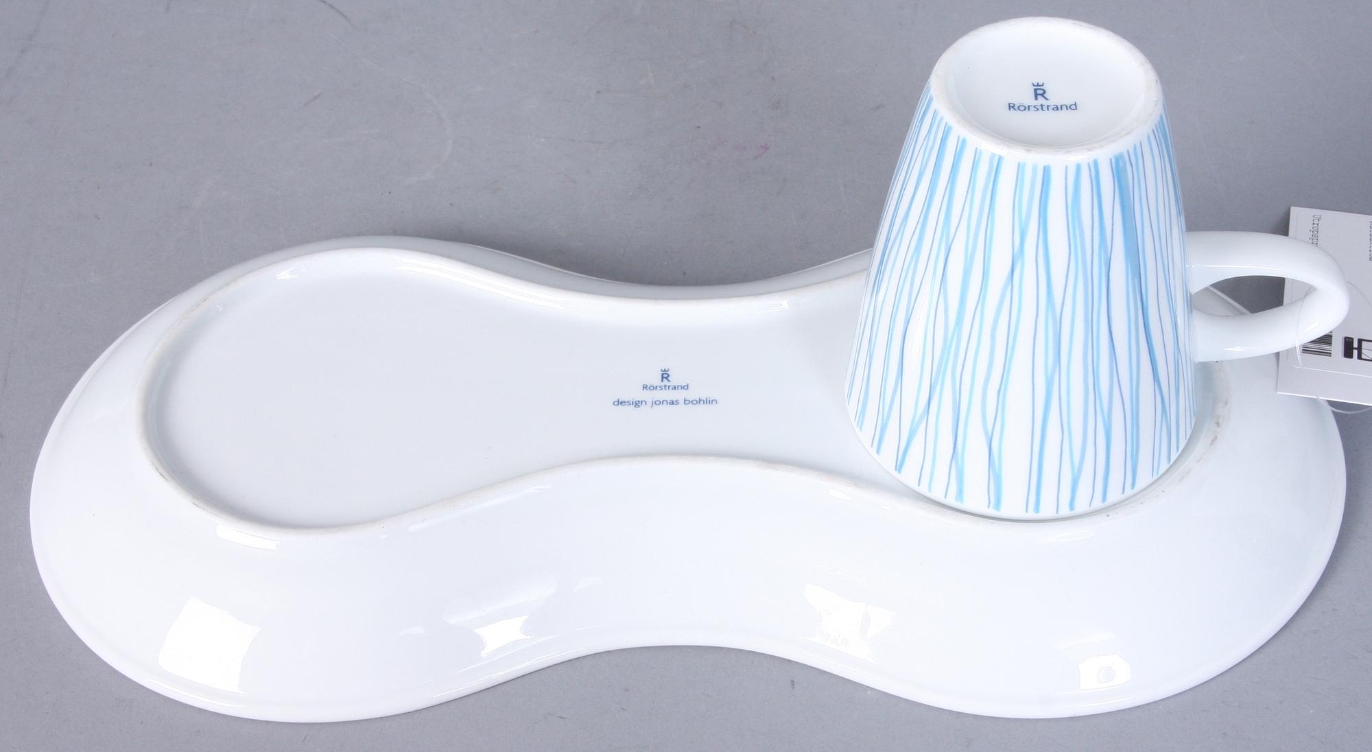 TV-KOPP, porslin, Jonas Bohlin, Rörstrand.