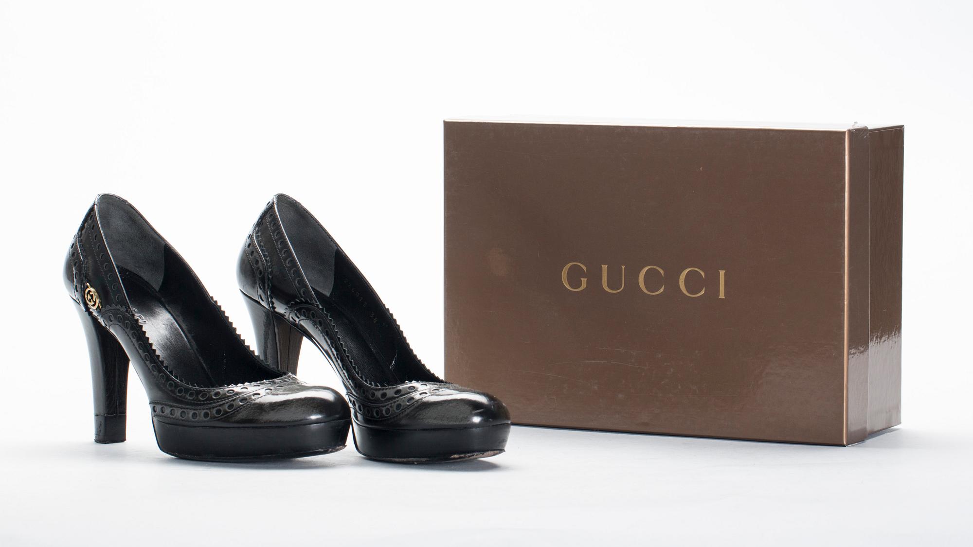 SKOR, Gucci. Broguemönster.