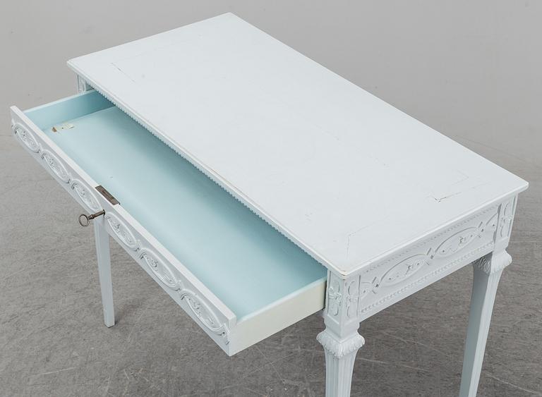 A late gustavian style table.