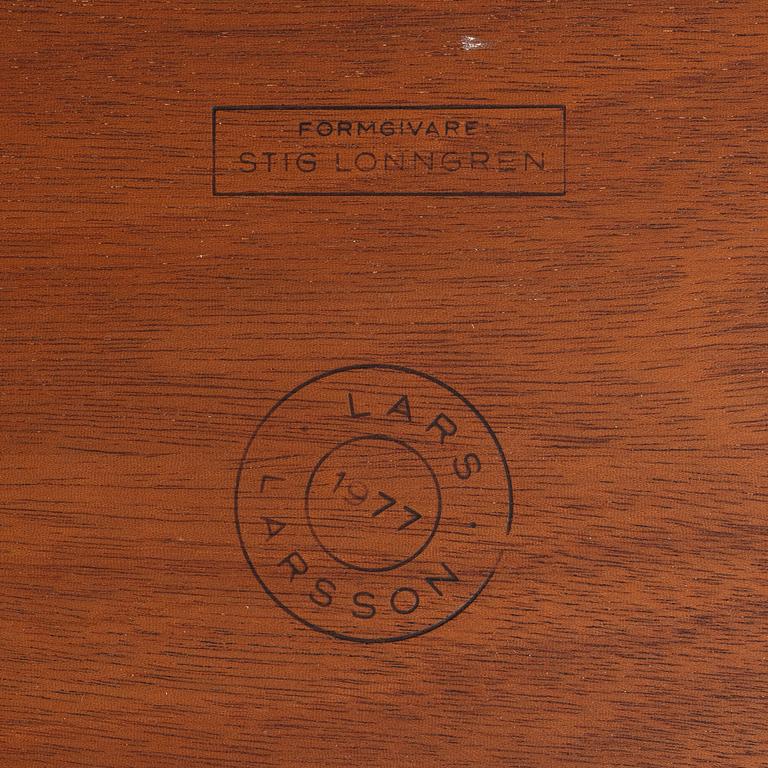 Stig Lönngren, a coffee table, cabinetmaker Lars Larsson, HI-group, Stockholm, 1977.