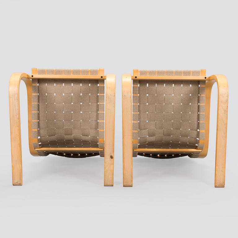 Alvar Aalto, nojatuolipari malli 406 Artek 1970-luku.