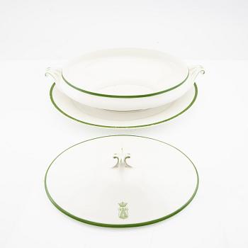 Servis 49 dlr Gustavsberg omkring 1900, porslin.