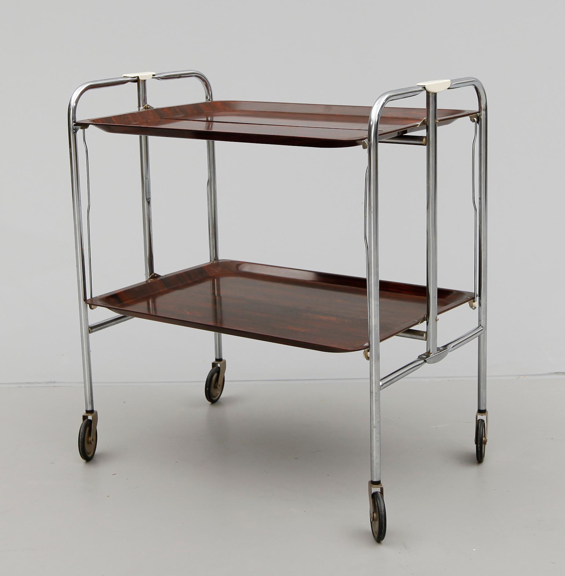 SERVERINGSVAGN, ihopfällbar, 1950-tal.