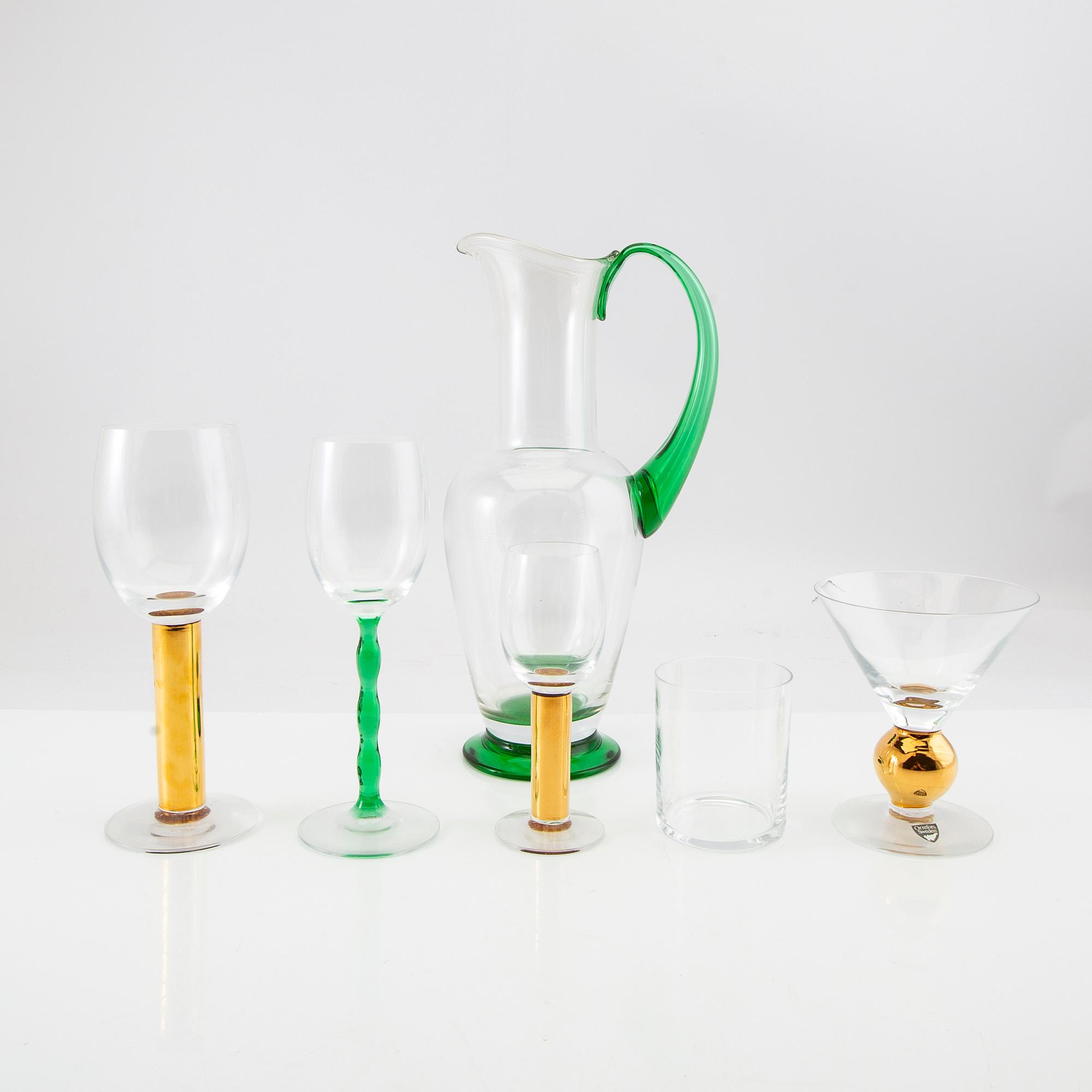 Gunnar Cyrén, servis "Nobel" 41 dlr Orrefors.