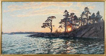 GOTTFRID KALLSTENIUS, oil on canvas, signed and dated 1930.