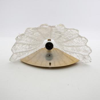 Vägglampa Orrefors 1900-talets andra hälft.