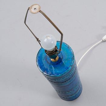 BORDSLAMPA, keramik, Aldo Londi för Bitossi, Italien 1960-tal.