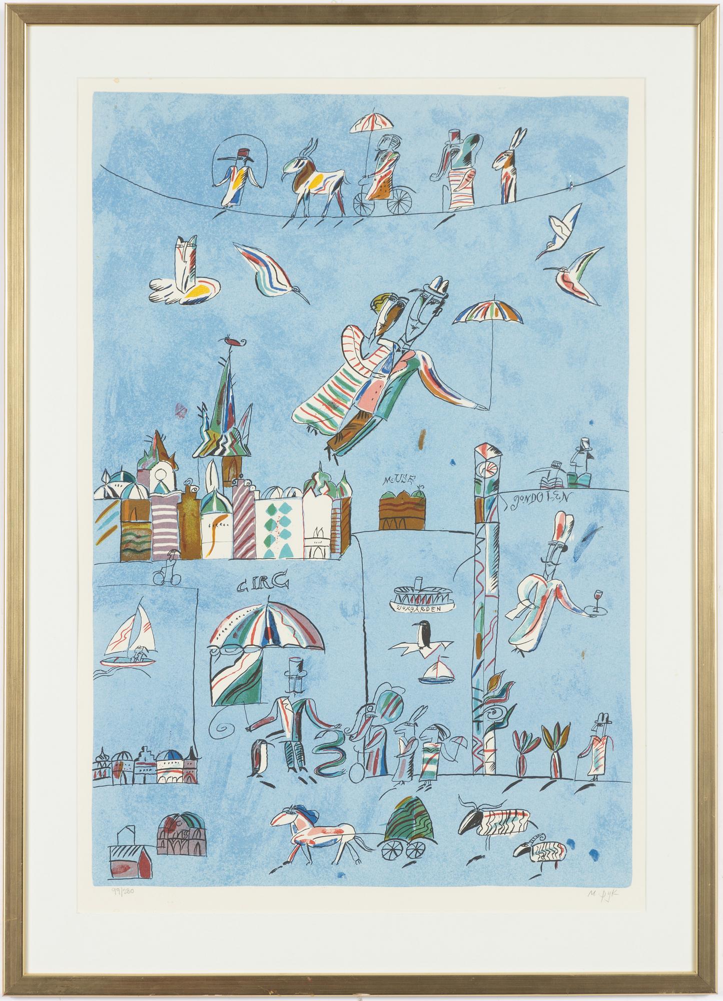 Madeleine Pyk, Slussen.