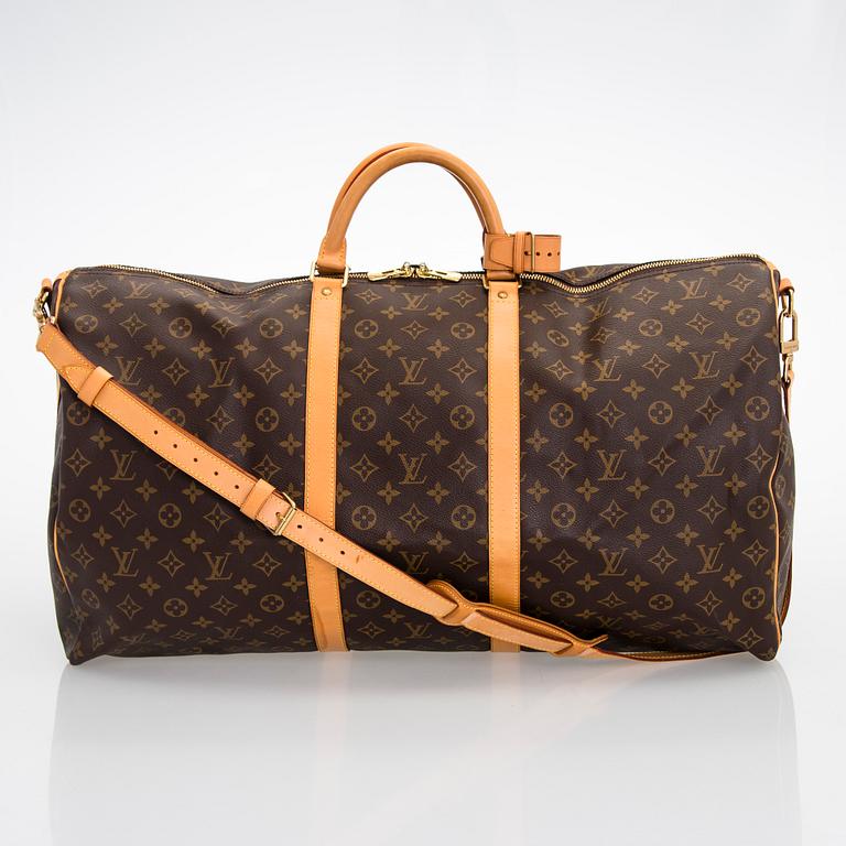 Louis Vuitton, a Monogram 'Keepall 60 Bandoulière' Weekendbag.