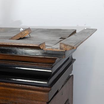 A Baroque cabinet, first half of the 18th century.