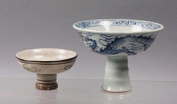 SKÅLAR, 2 st, keramik, Kina.