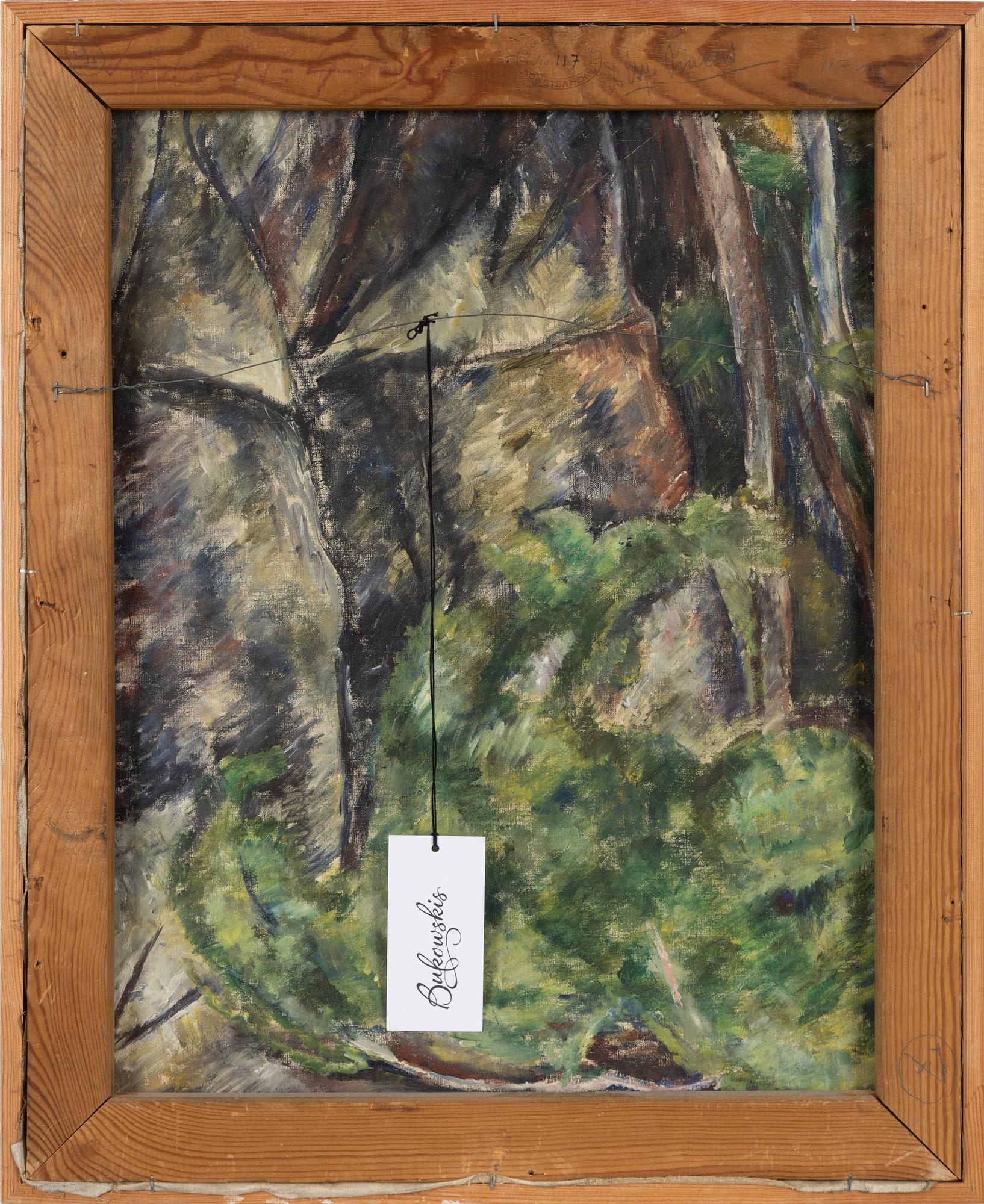 Birger Simonsson, oil on canvas, signed.