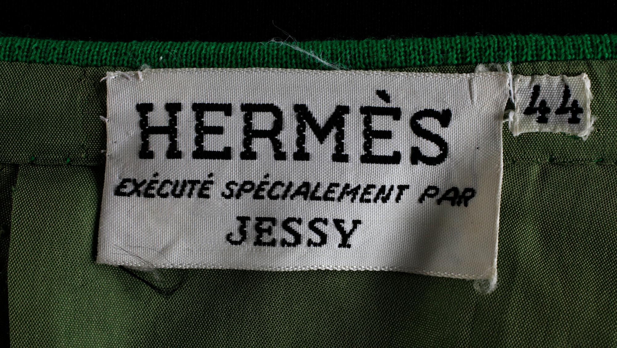 HERMÈS, kappa och kjol 1970-tal.