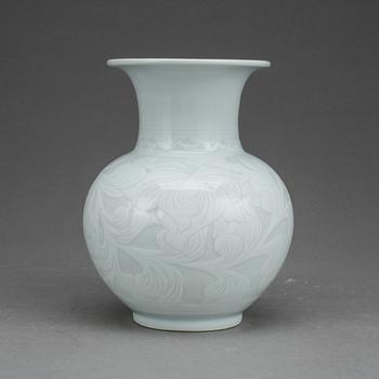URNA, porslin, Kina, 1900-tal.