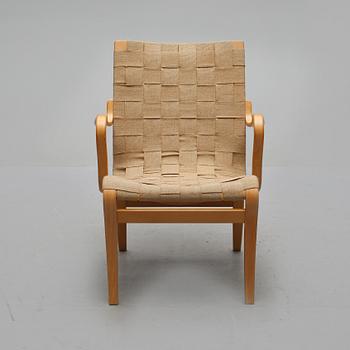 FÅTÖLJ, "Mina", Bruno Mathsson, Mathsson International, Värnamo, 1992.