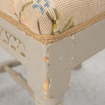Chairs, a pair, Gustavian, 19th century.