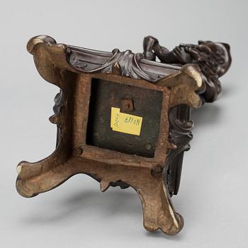 OKÄND KONSTNÄR, skulptur, brons, 1800/1900-tal.