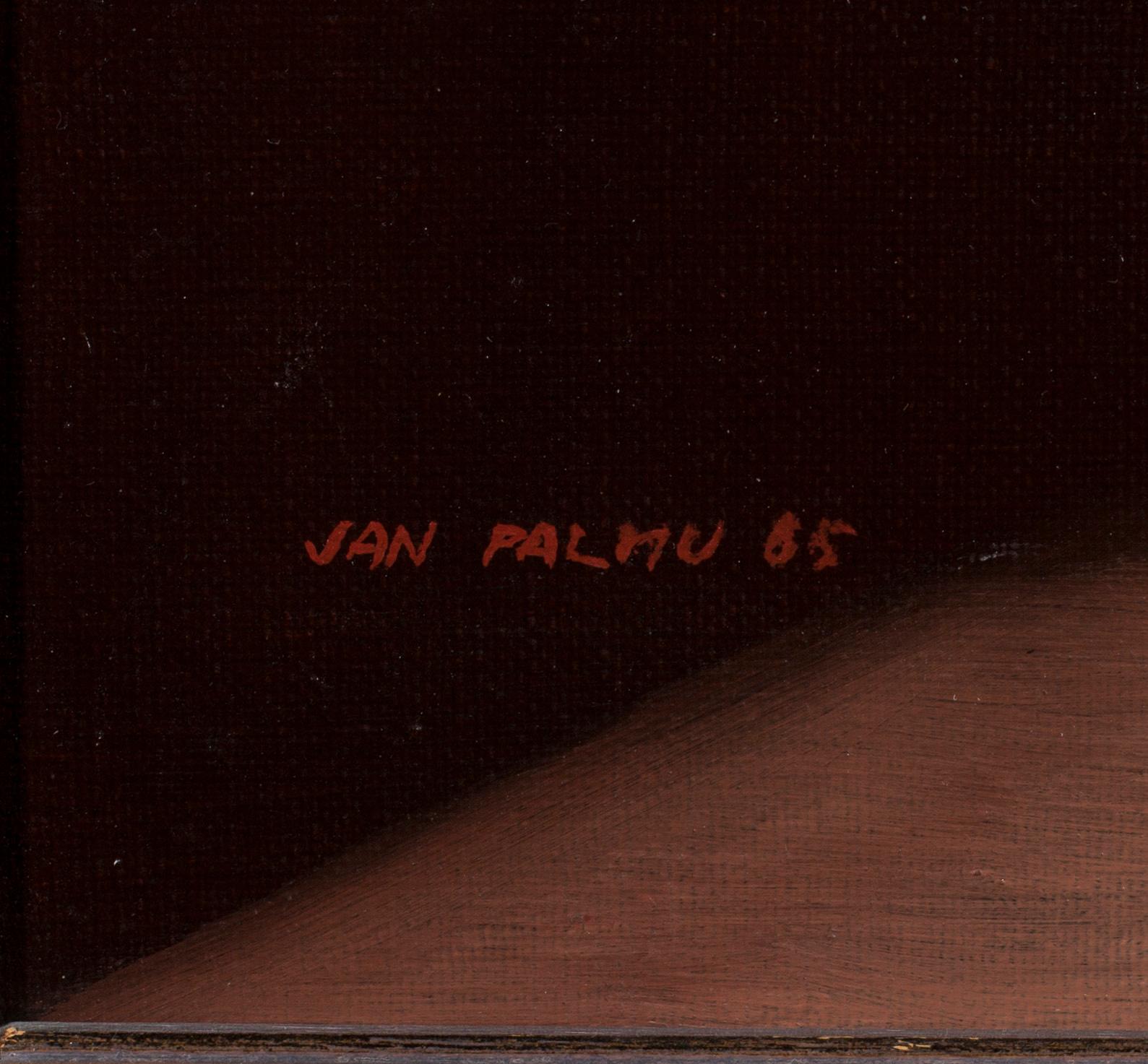 JAN PALMU, olja på duk, signerad och daterad 85.