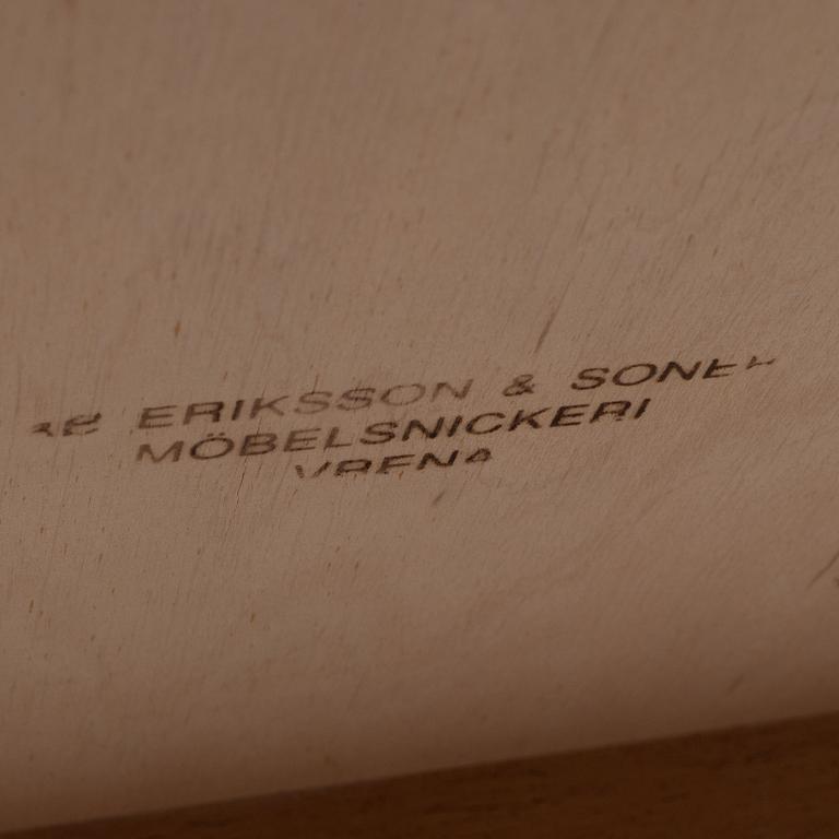 Josef Frank, desk, "Schatullskrivbordet", model 1022, AB Eriksson & söner for the Svenskt Tenn company, after 1985.