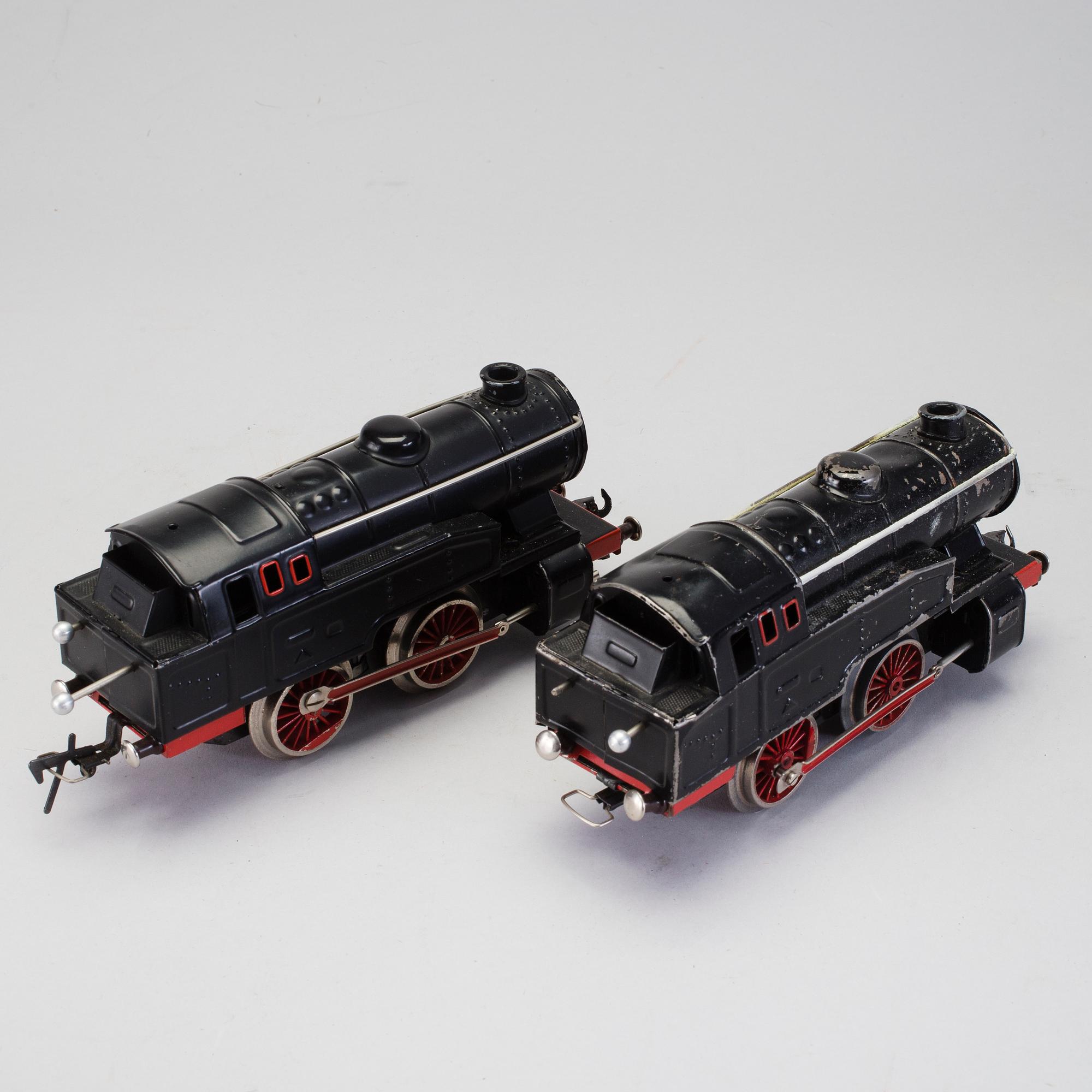 PARTI MODELLTÅG och DELAR FÖR TÅGBANA, Fleischmann och Märklin.