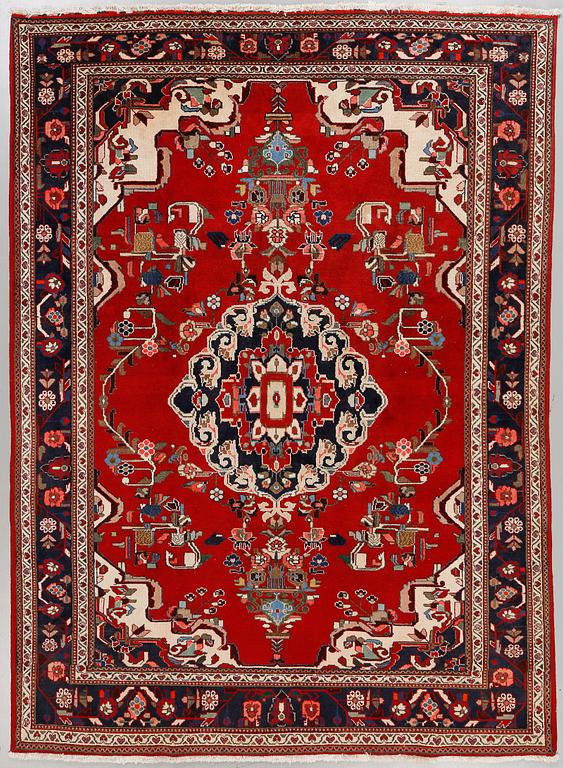 MATTA, troligen Keshan, sent 1900-tal, ca 295x210 cm.