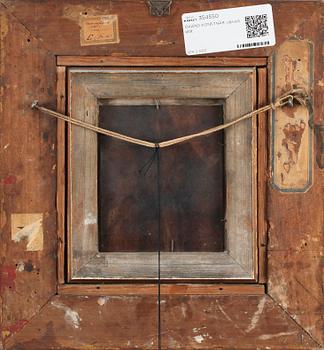 OKÄND KONSTNÄR, olja på plåt, 1800-tal.