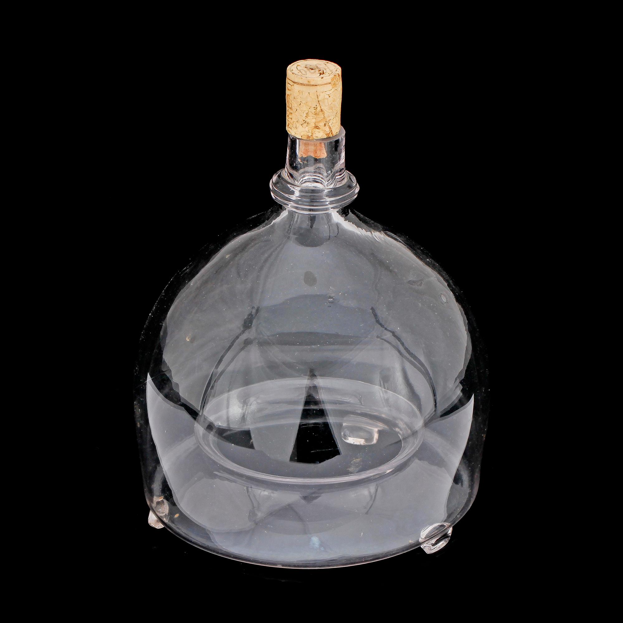 FLUGFÅNGARE, glas, 1800-tal.