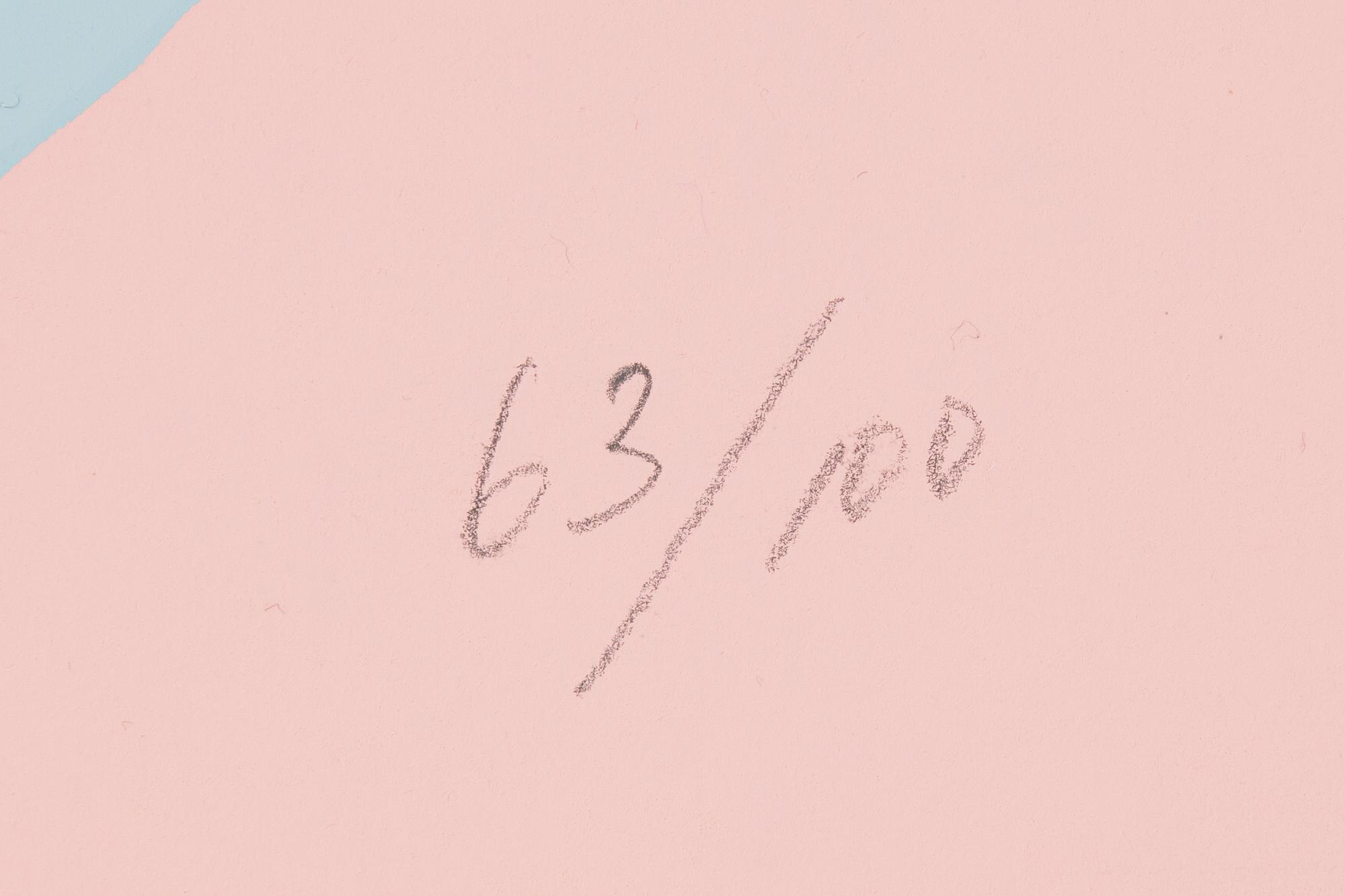 Kjartan Slettemark, silkscreen in colours, 2003, signed 63/100.