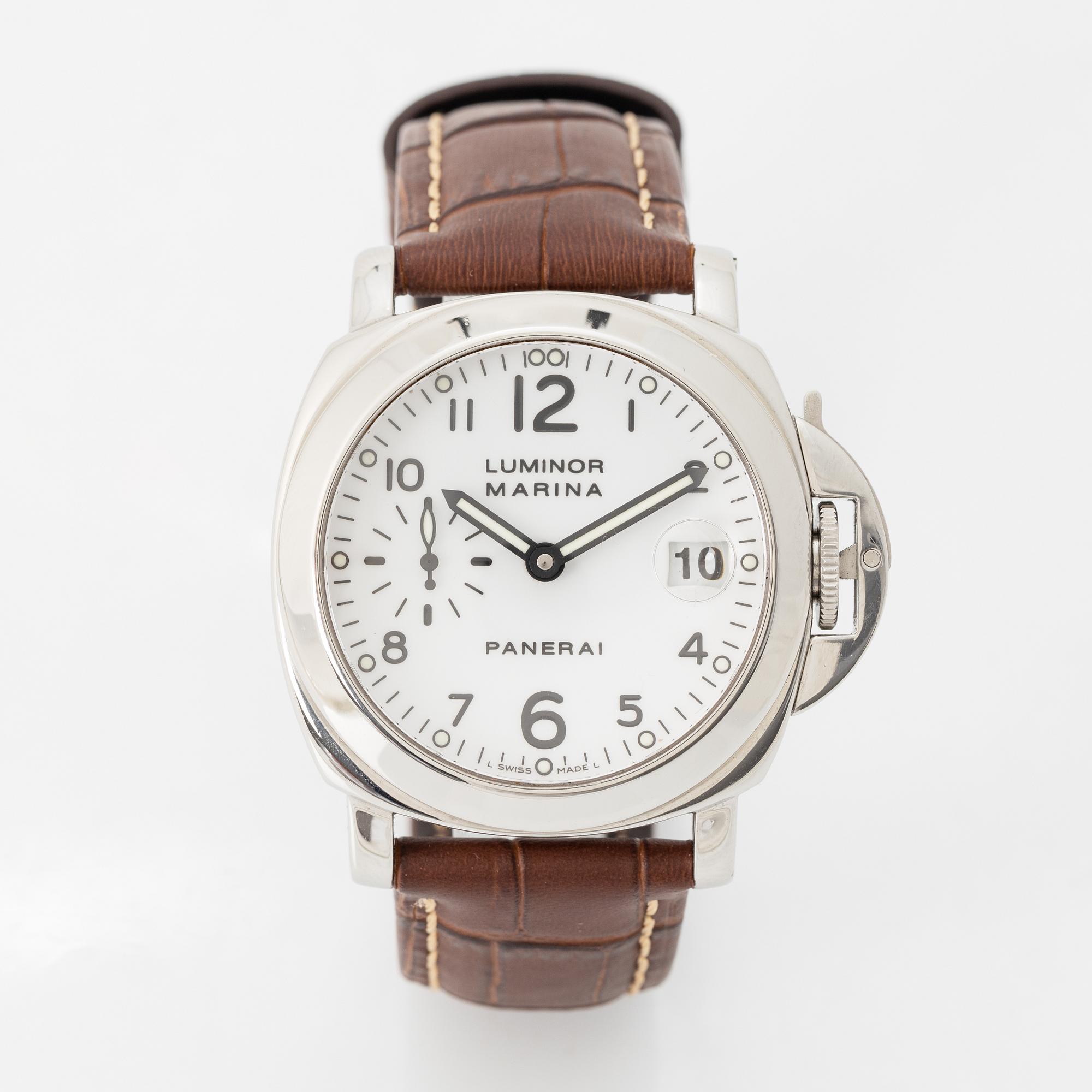 Panerai, Luminor Marina, wristwatch, 40 mm.