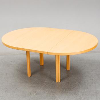 Alvar Aalto, an elm Artek dining table, Finland.