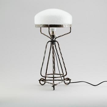 BORDSLAMPA, smide, 1900-talets första hälft.