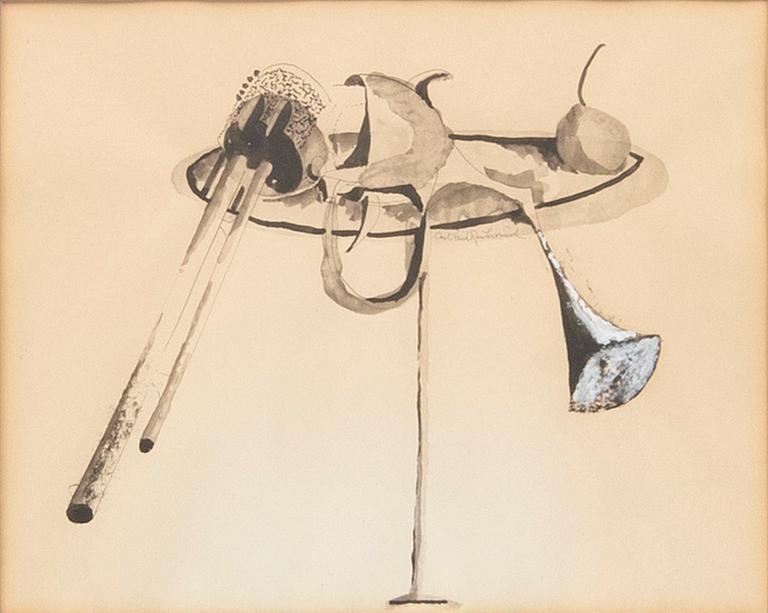 Carl Fredrik Reuterswärd, tusch och lavering,