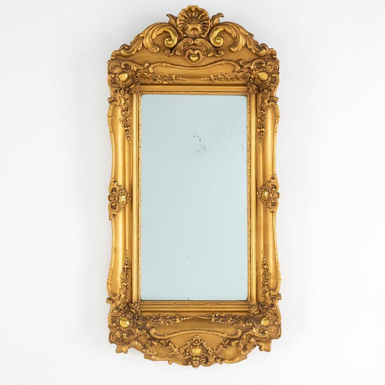 A late 19th century mirror.