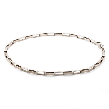 K-J Johansson, Neck chain, silver, 1975, Gothenburg.