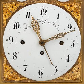 An Austrian mantle clock. by Franz Weiskopf, Vienna, from around the year 1800.