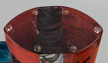 KJELL ENGMAN, a unique glass sculpture for Kosta Boda, Sweden.