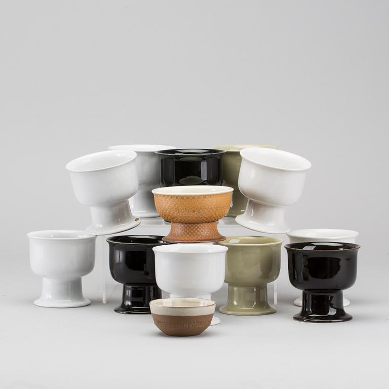 SIGNE PERSSON-MELIN, 11+1+1 st. "Multipot" Boda Nova.