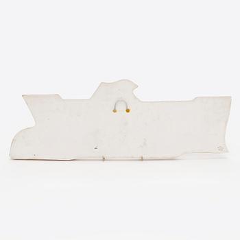 Gunvor Olin-Grönqvist, relief, stengods, signerad G. Olin-Grönqvist Arabia.