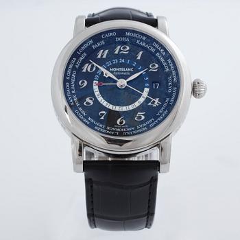 MONTBLANC, Meisterstück, Star World-Timer, armbandsur, 42 mm.