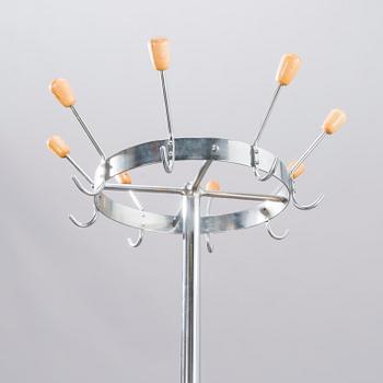 A mid 20th century 'JM-571' coat rack for Merivaara.